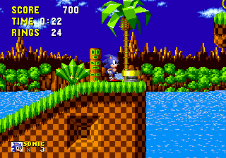 Скриншот игры Sonic the Hedgehog